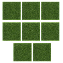 8 Unidades Césped Artificial Micro Paisaje Simulada