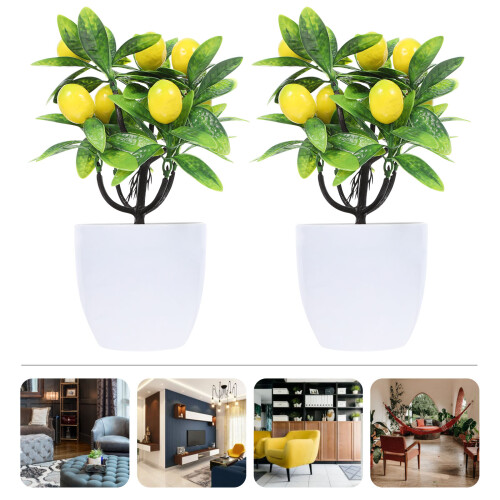 2Stk. Künstlicher Wohnaccessoire 2