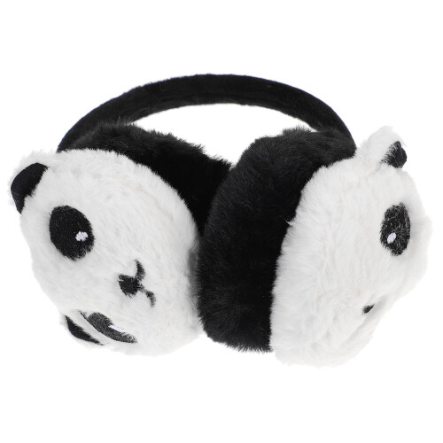 1 Pièce Bonnet D'oreilles Panda Hiver 2