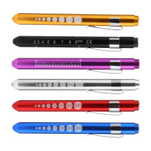 6 Pièces Stylo Lumineux LED Réutilisable Lampe Pupillomètre