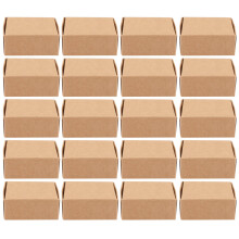 20 pièces boîtes en papier kraft pour , bonbons