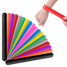 18 Pièces Bracelets En Gel De Silice Pour Enfants De Fête