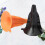 flèches à ventouse 2 pcs pour arc extérieur remplacement noir orange 6