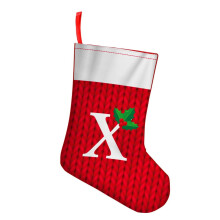 Sac cadeau de fête de vacances de chaussettes suspendues de-X