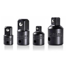 4-Piece Impact Socket Adapter - Laser Marked Nut Adapter For Easy Identification With Ratchets And Socket Wrenches