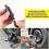 4-Piece Impact Socket Adapter - Laser Marked Nut Adapter For Easy Identification With Ratchets And Socket Wrenches 3