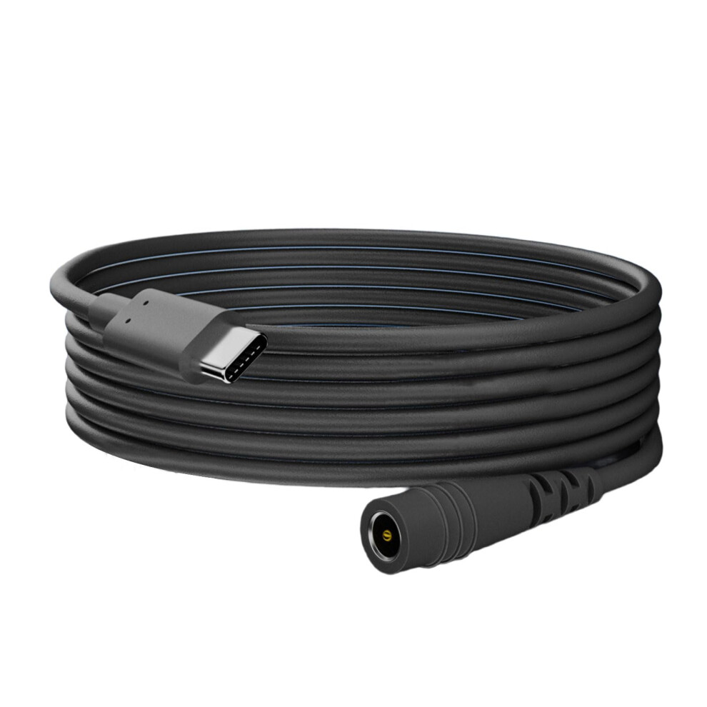 Usb C To Dc5.5mmx2.1mm Adapter Extension Cable Pd100w Usb C Power Delivery Compatible For Tablets Phones Laptops Dc5521 9105992840366