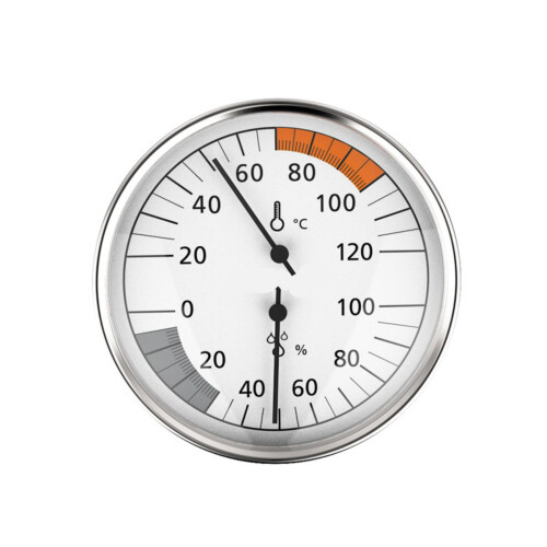 High Visibilities Sauna Thermometers-Thermohythmic meter