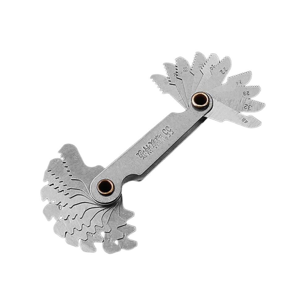 Steel Thread Gauges Featuring Metric & Unified-20Pcs English 7754000232208