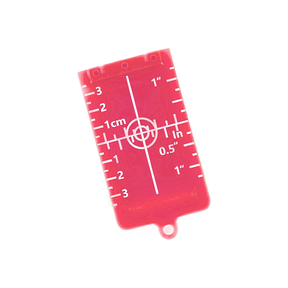Lasers Alignment Magnetic Targets For Construction Use-Red 7754000232642