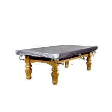Cue Table 8 Cover Silver Protective Billiard Table Cover For Cue Tables
