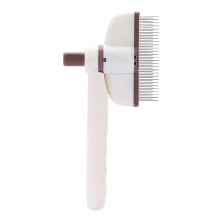 Dog Comb Rotatable Cat Hair Brush Self-Cleaning Pet Grooming Comb For Long-Hair Dogs Cats Puppies Bunny