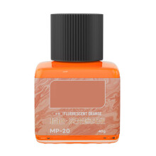 40ML fluorescerende vloeistof op waterbasis-Fluorescerend oranje