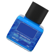 Fluorescerende vloeibare 40 ml decoratieverf voor-Blauw
