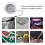 12V stille inline pijpventilatie-afzuigventilator voor 3