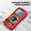 Digitale tester met data hold automatische uit-multitester-Rood 6