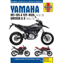 Yamaha MT125 amp YZFR125 1418 WR125RX 0915 by Haynes Publishing Paperb