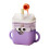 Learning drink cup, baby specific straw cup with handle,-Purple 7