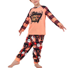 (Pale Yellow KIDS 2Y) Halloween Family Pajamas Pale Yellow Men M