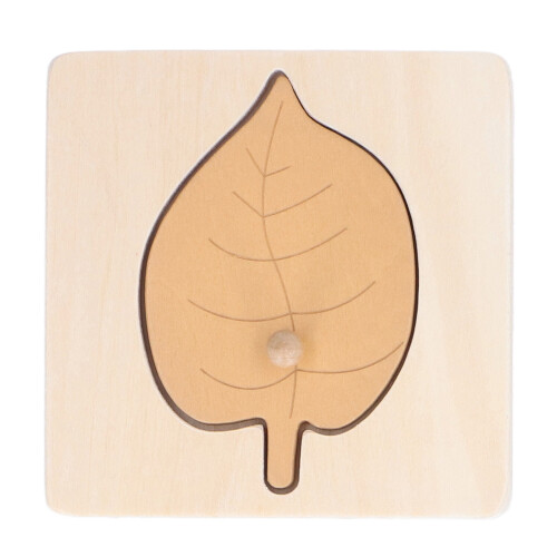 Montessori Bright Leaf Puzzle for Child Development and Fun 4-Pcs Set 2