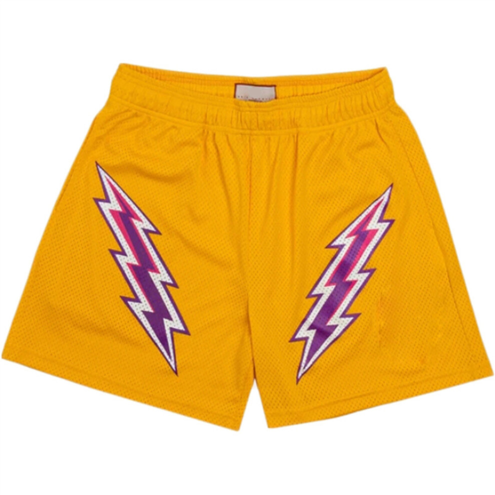 Men's Mesh Shorts Breathable Gym Workout Shorts with Pockets-image-OPC-PMKZBJS-NEW