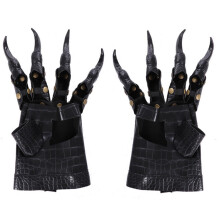 Halloween Claw Gloves Leather Wolf Paw Dragon Cosplay Costume Props