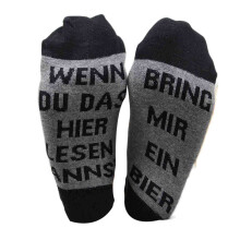 1 Pair I LOVE U Socks Novelty Cotton Funny Socks