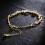 14K Gold Ankle Bracelet Adjustable Boho Beach Jewelry 4