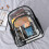 Heavy Duty Clear Backpack Transparent PVC Multi Pockets School 4