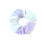 Tie Dye Scrunchie Zipper Pocket Elastic Hair Tie 1