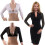 Seamless Arm Shaper Short Cropped Mesh Cardigan Plus Size 3