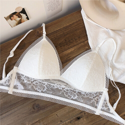 Women Summer Lace Backless Bralette Crop Top 2