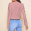 (Pink L) Women Blazer Jacket Elegant Open Front Short Blazer Blue M 3