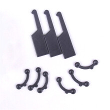Nasen-Lift-Shaper – 3 Paar, 13  9,5  1,2 cm, Klar