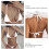 (White M) Triangle Strap Swimsuit Breathable Stretchy Two Piece M 5