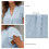 (Blue L) V Neck Ruffle Dotted Blouse 5