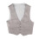 Men Solid Cotton Sleeveless Waistcoat(Gray, 2XL) 4