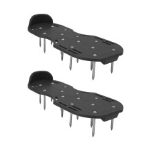 Rasenbelüfter-Schuhe 975 g schwarz 29,5 cm Platte
