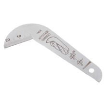 Versatility Stainless Steel Drill Bit Gauge 118Degree Angles