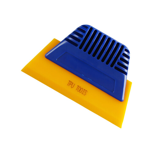 Car Window Glass Scraper Soft Tool for-Yellow premium soft