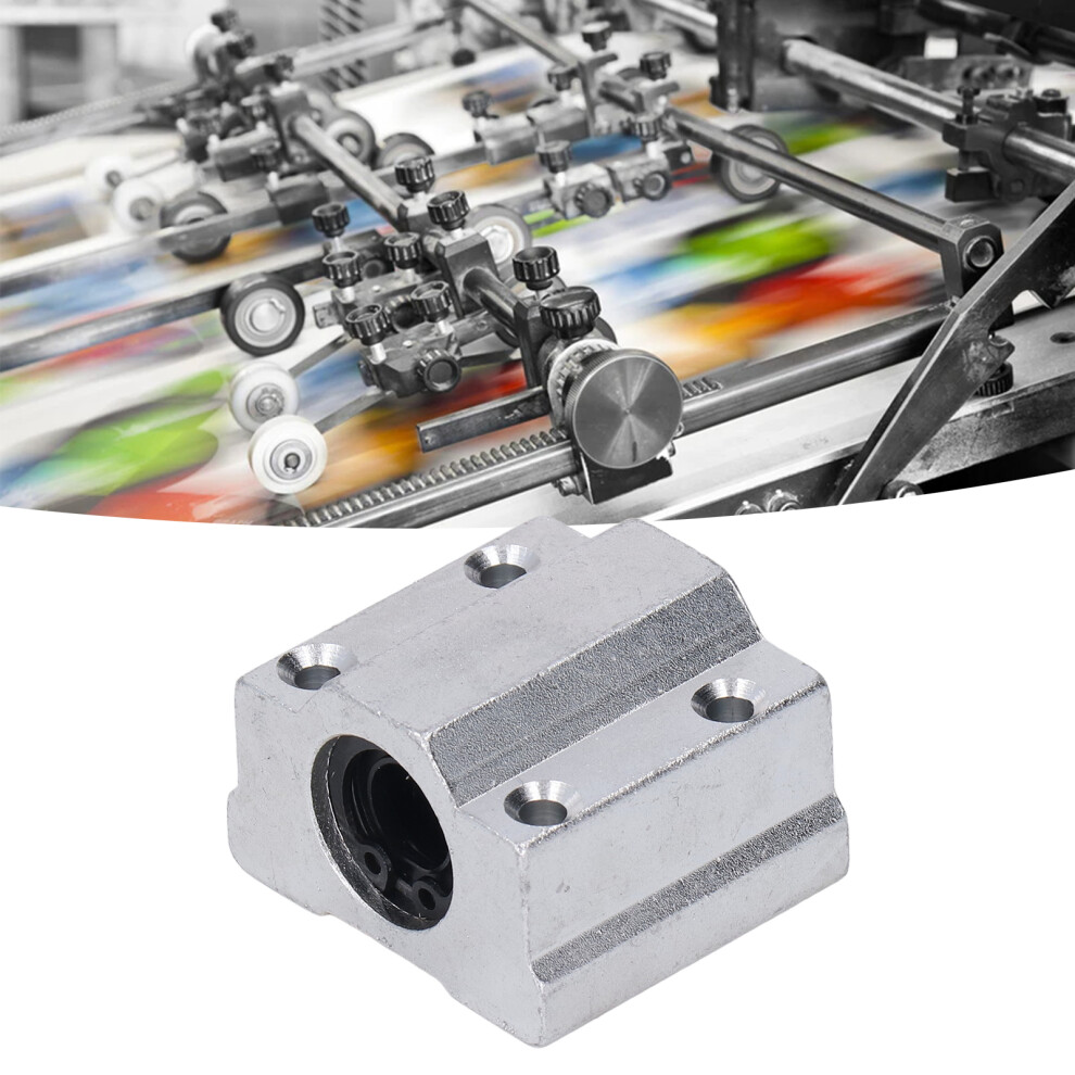 8Pcs Aluminum Linear Ball Bearing Slide Block For 3D Printer Scs8uu 8401357125705
