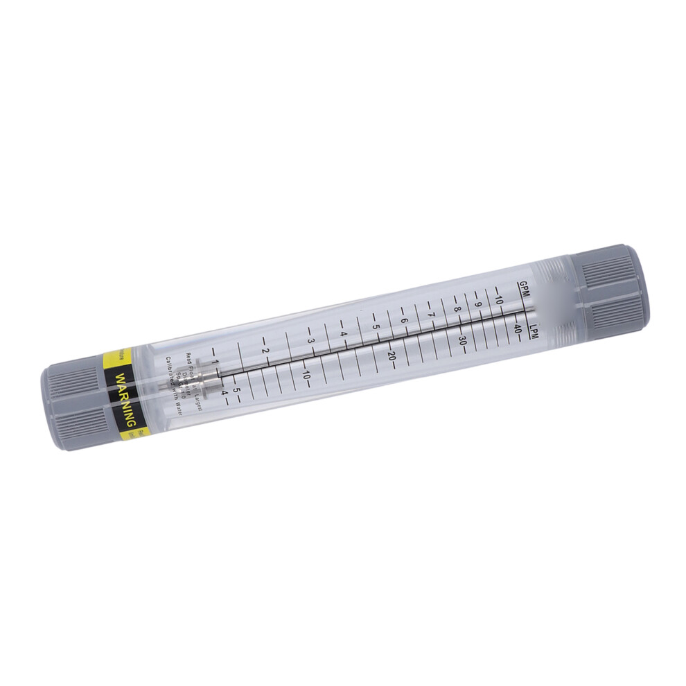 Accurate 1-10Gpm Acrylic Liquid Flow Meter Easy Read & Install 8301357125807