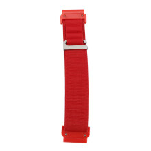 (Red) 26mm Nylon Watch Strap for Epix Pro Fenix 7X Pro Instinct 2x Red