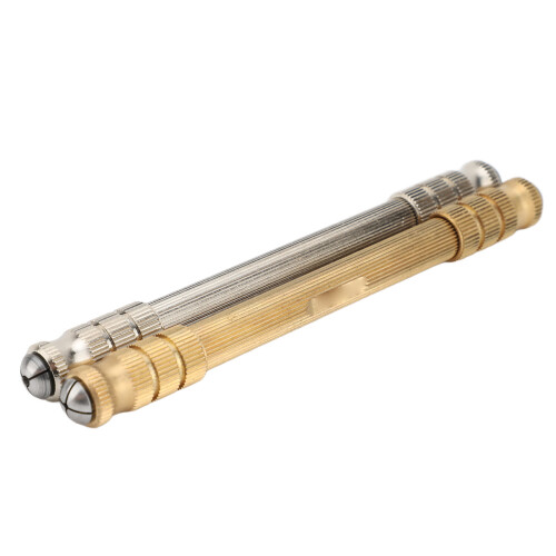 2pcs Pin Vise Hand Drill Double Headed High Strength 2
