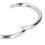 2PCS Carbon Stahl Bull Rinder Kuh Nase Ring 11