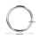 2PCS Carbon Stahl Bull Rinder Kuh Nase Ring 14