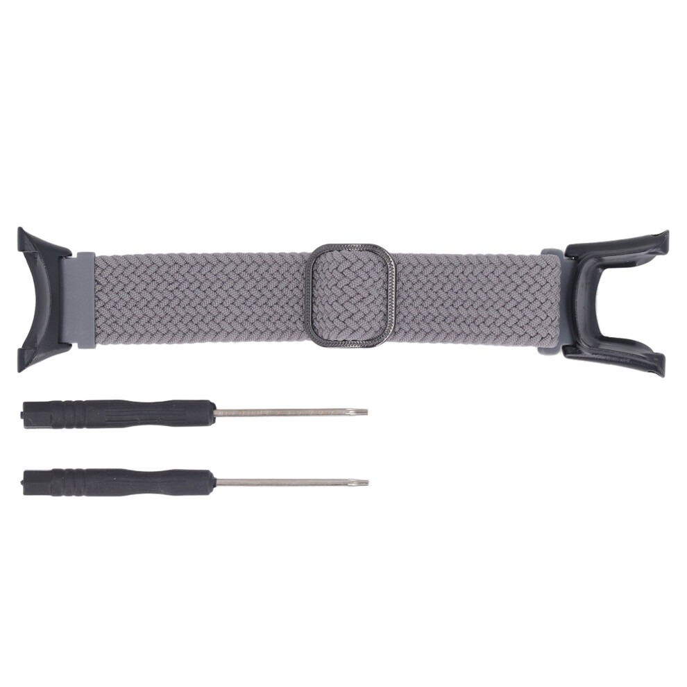 (Grey) Nylon Weaving Watchband For Suunto Ambit Grey 448787342706