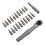Mini Ratchet Wrench CRV Steel Right Angle with 20 Bits 5