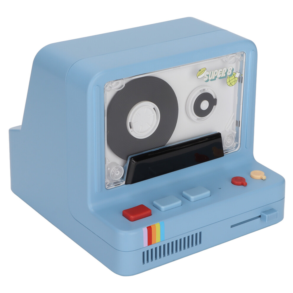 Portable Tooth Cassette Player Stereo Speaker 5W 1200Mah Blue 4921357128116