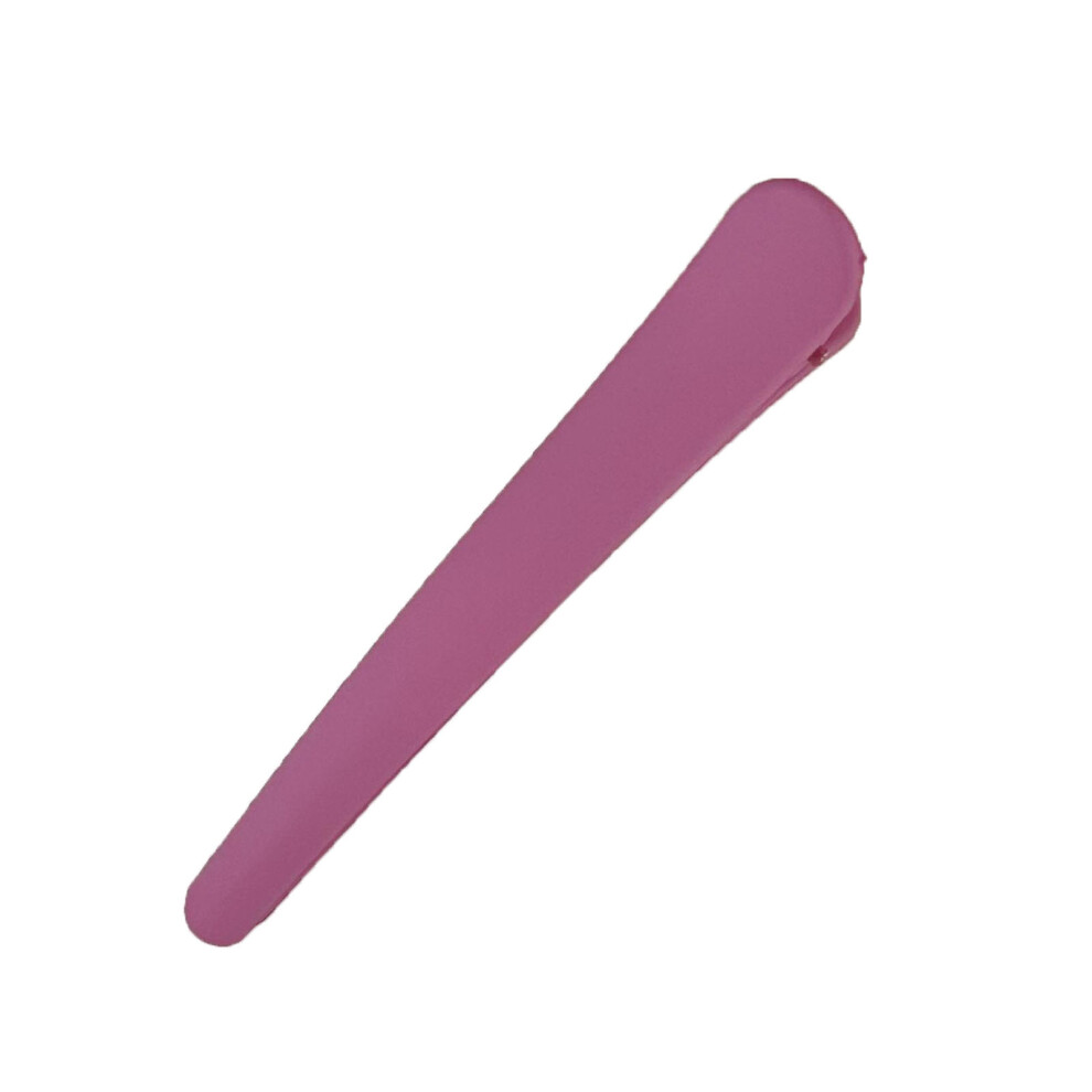 Duckbill Hair Clip Firmly Clamp Dark Purple